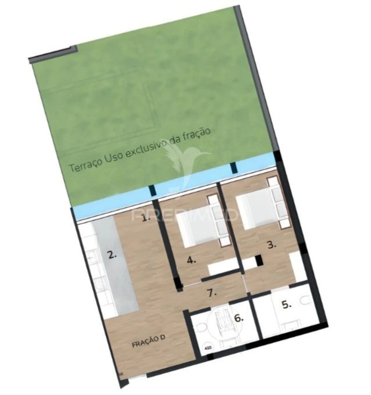 Apartamento T2 para Venda em Sines Foto 2