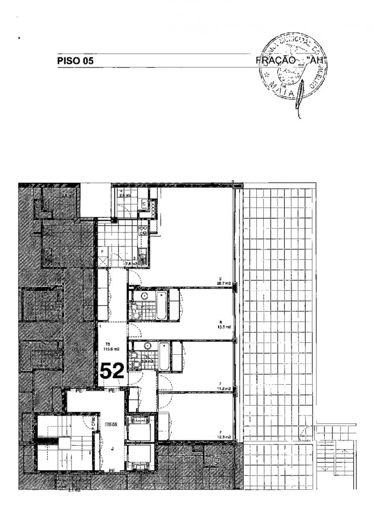 Apartamento T3 para Venda em Moreira Foto 17