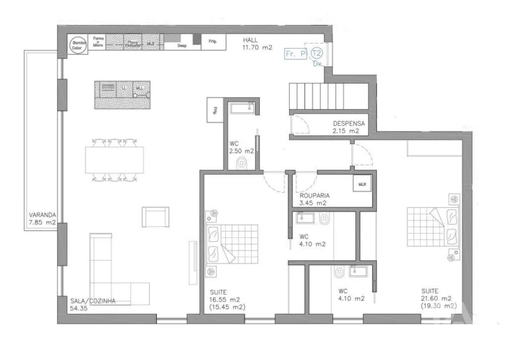 Apartamento T2 para Venda em Esgueira Foto 17
