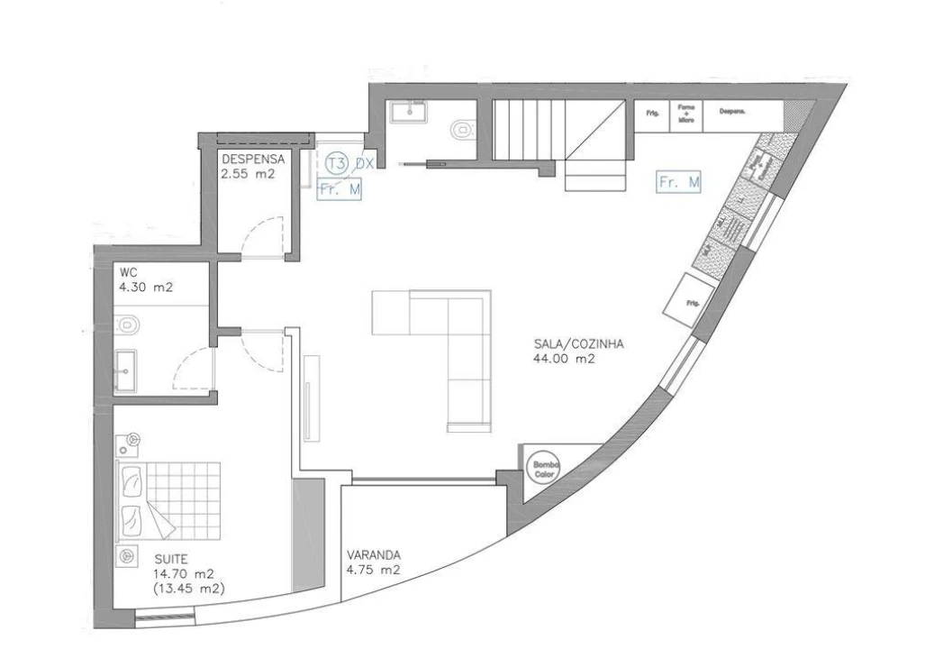 Apartamento T3 para Venda em Esgueira Foto 9
