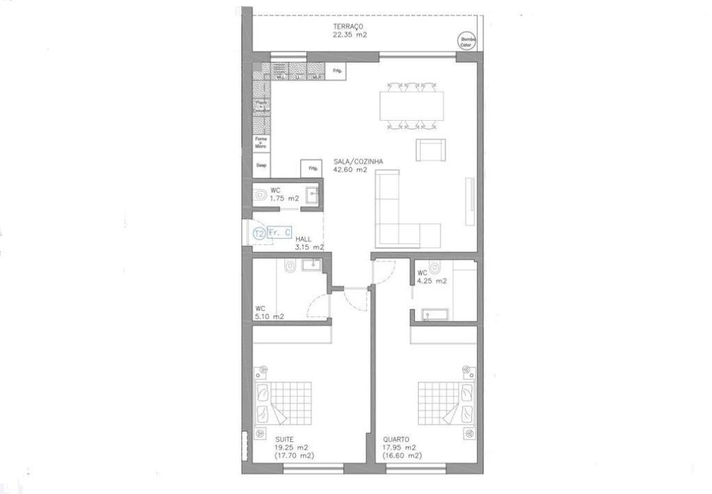 Apartamento T2 para Venda em Esgueira Foto 16