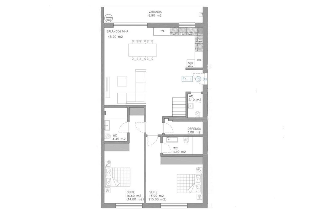 Apartamento T2 para Venda em Esgueira Foto 10