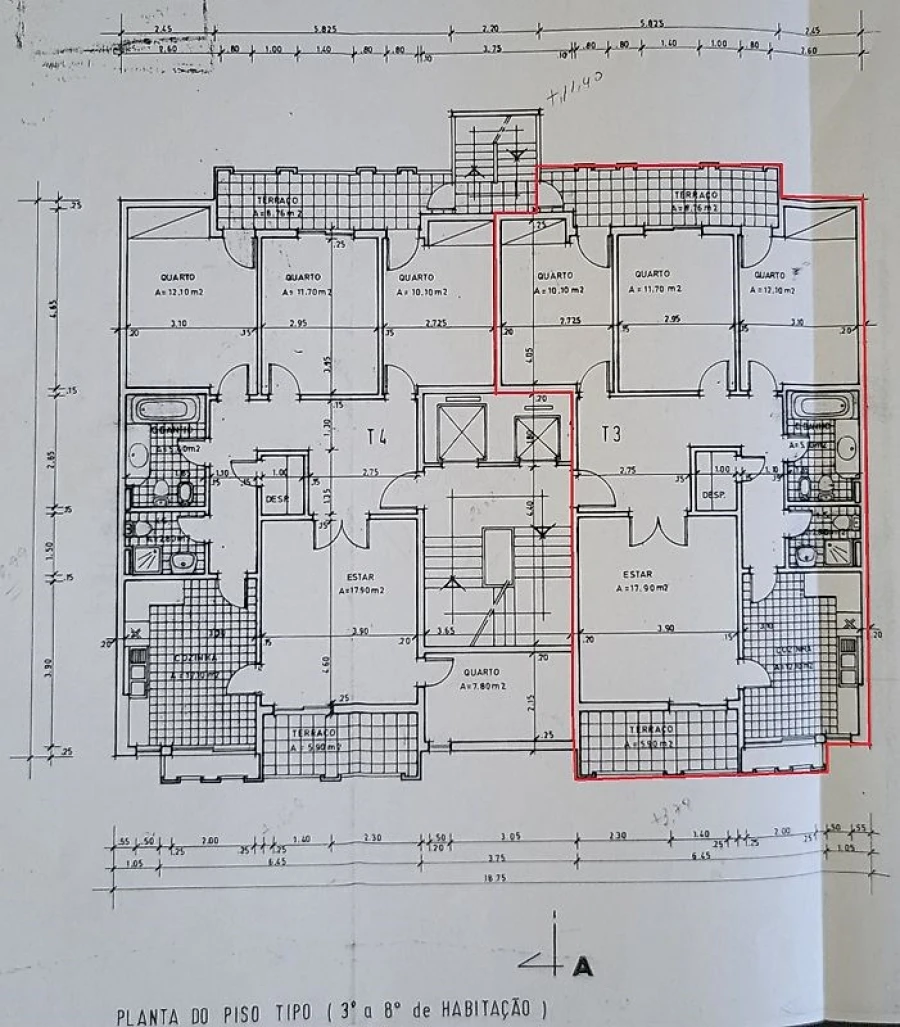 Apartamento T3 para Venda em Almada, Cova da Piedade, Pragal e Cacilhas Foto 16