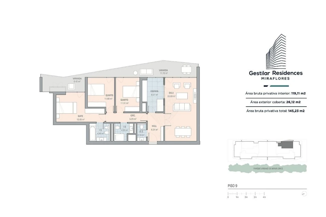 Apartamento T3 para Venda em Algés, Linda-A-Velha e Cruz Quebrada-Dafundo Foto 35
