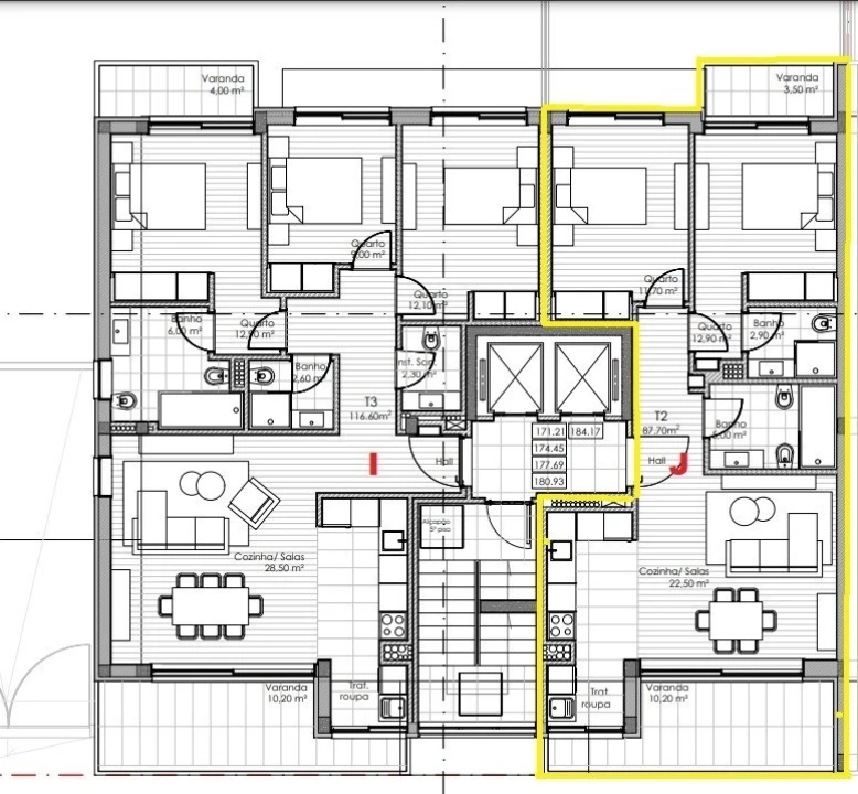 Apartamento T2 para Venda em Fânzeres e São Pedro da Cova Foto 8