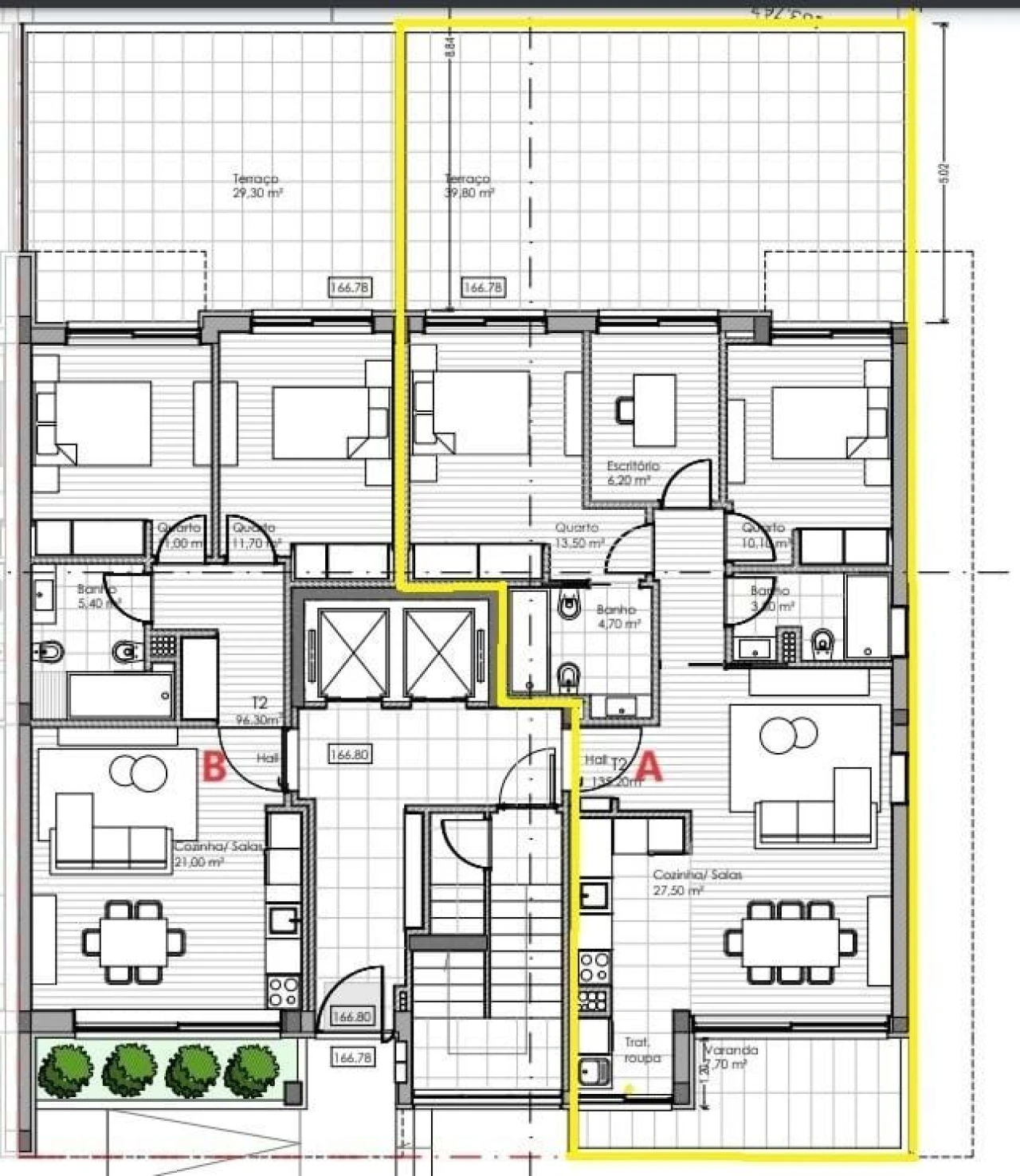 Apartamento T3 para Venda em Fânzeres e São Pedro da Cova Foto 3