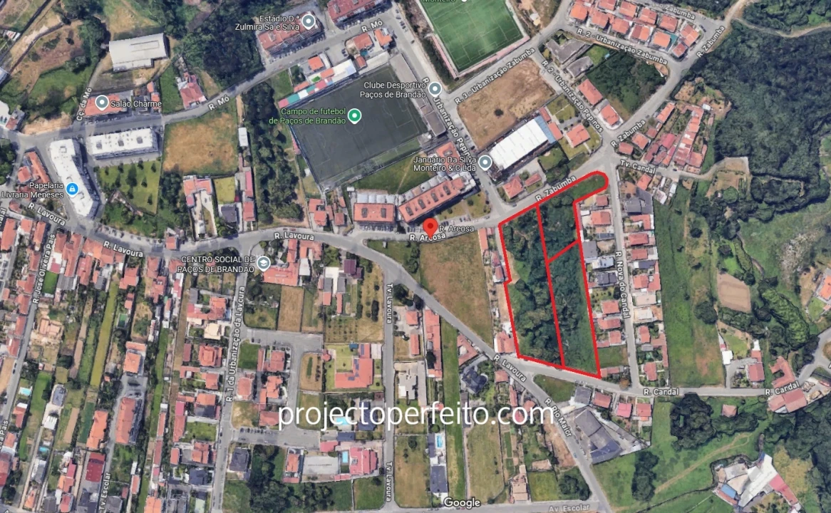 Terreno para Venda em Paços de Brandão Foto 6