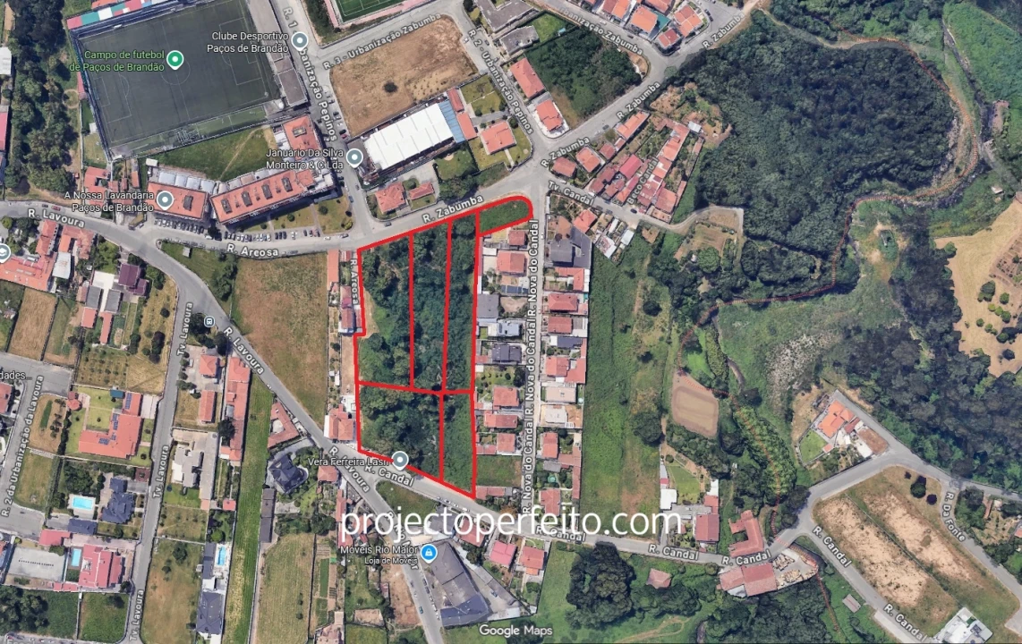 Terreno para Venda em Paços de Brandão Foto 2