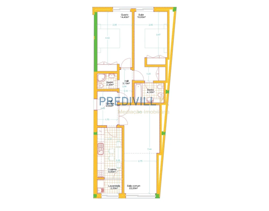 Apartamento T2 para Venda em Moreira Foto 16
