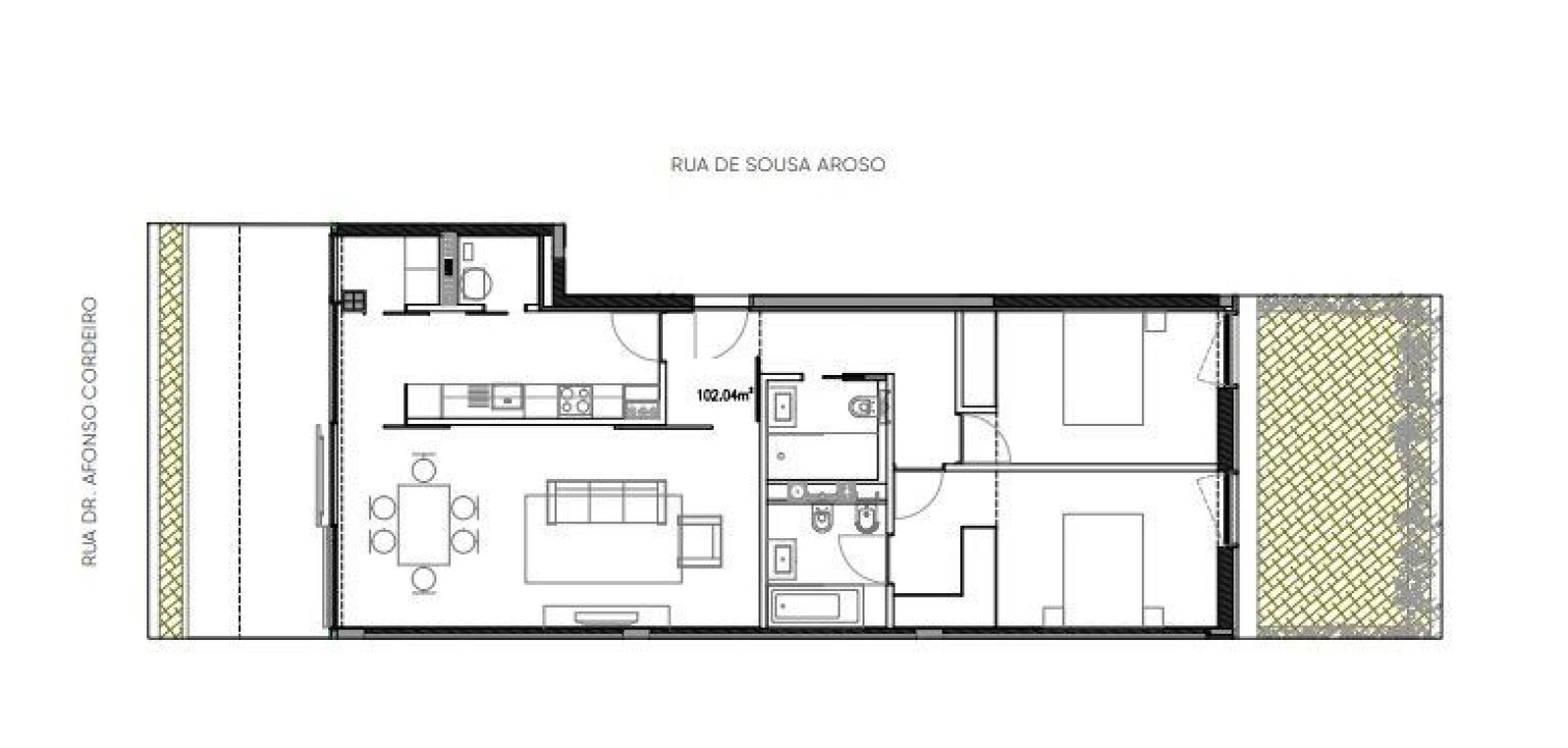 Apartamento T2 para Venda em Custóias, Leça do Balio e Guifões Foto 10