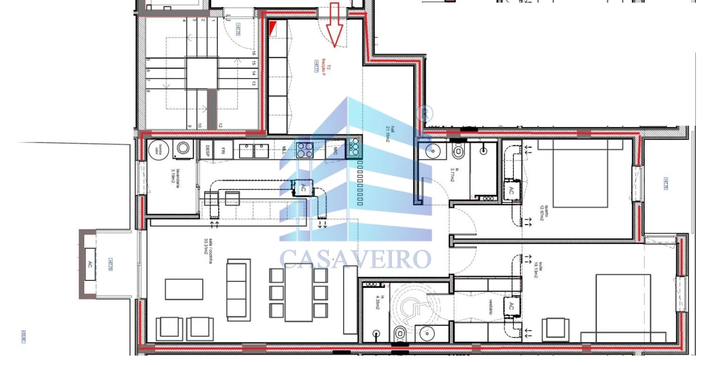 Apartamento T2 para Venda em São Bernardo Foto 8