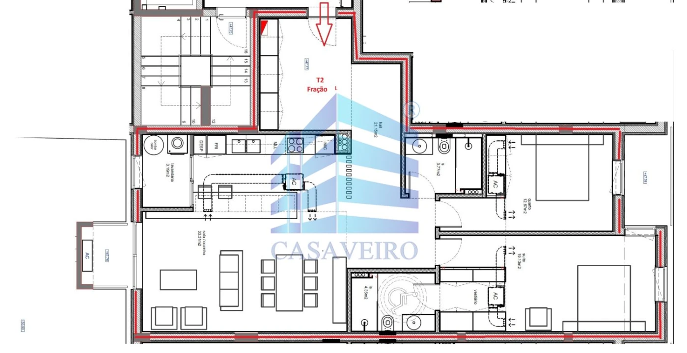 Apartamento T2 para Venda em São Bernardo Foto 8