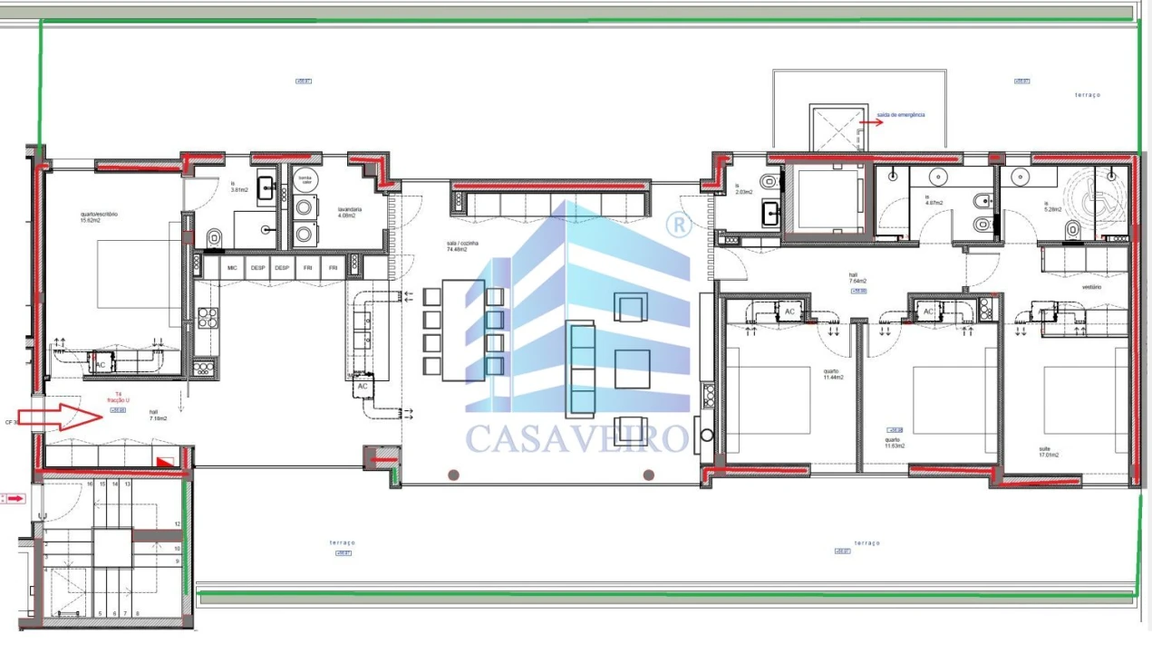 Apartamento T4 para Venda em São Bernardo Foto 10