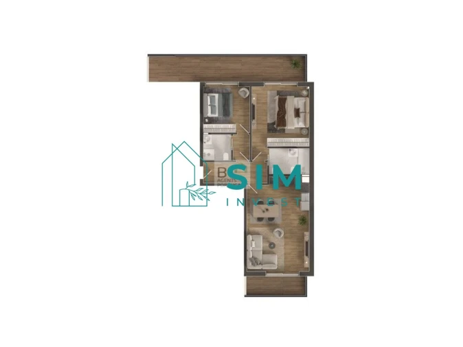 Apartamento T3 para Venda em Quelfes Foto 9