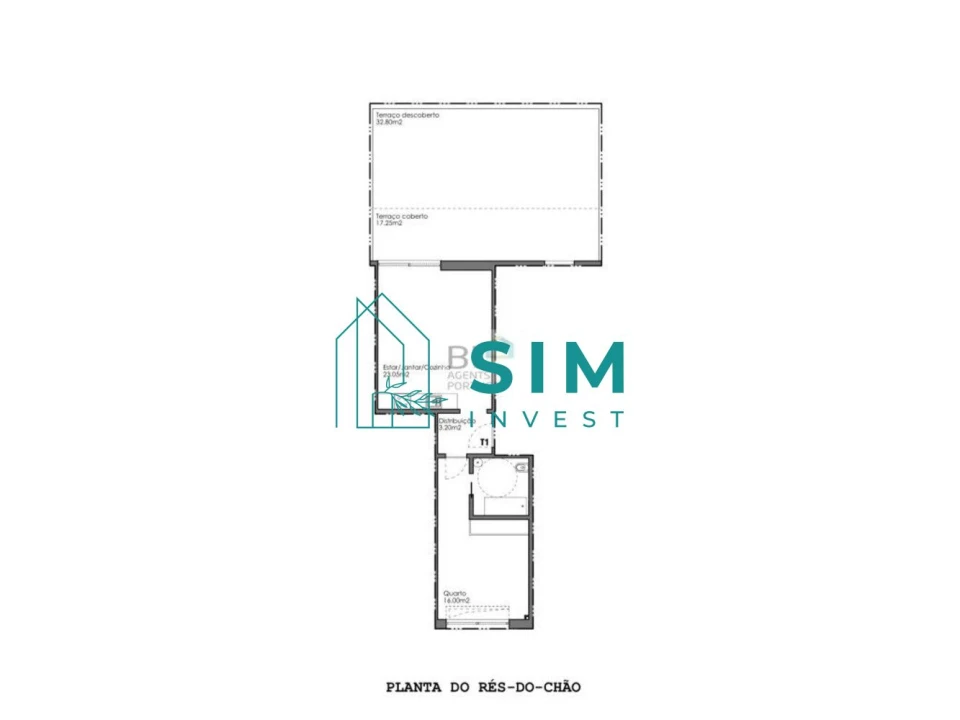 Apartamento T1 para Venda em Quelfes Foto 10