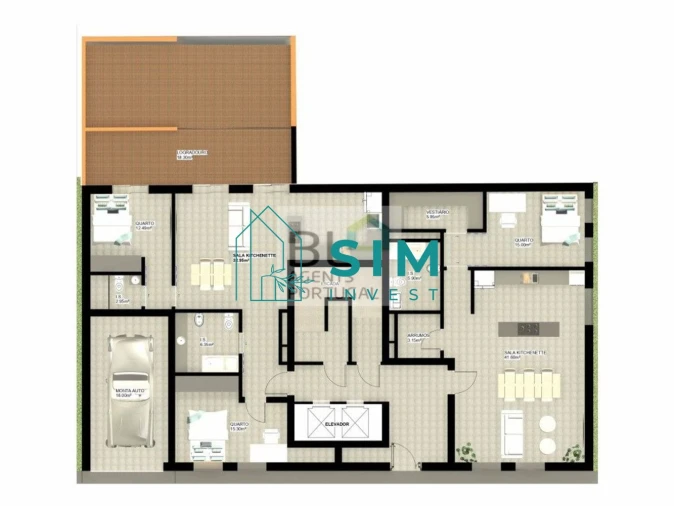 Apartamento T2 para Venda em Quelfes Foto 9