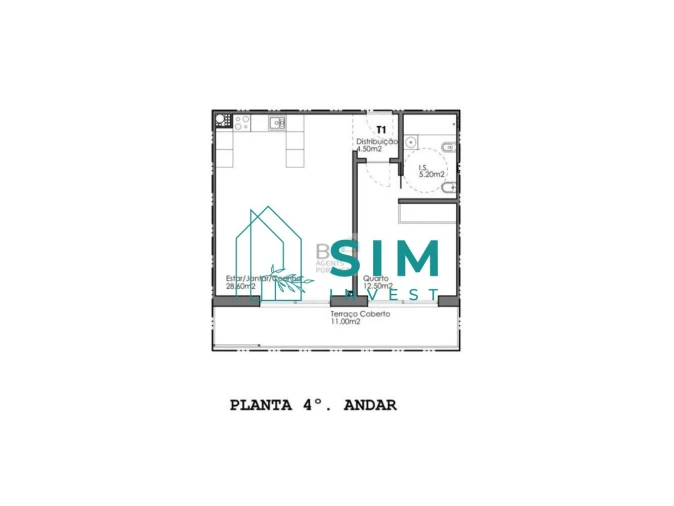 Apartamento T2 para Venda em Quelfes Foto 21