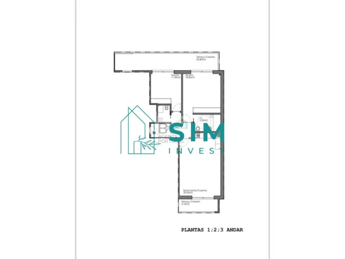 Apartamento T2 para Venda em Quelfes Foto 23