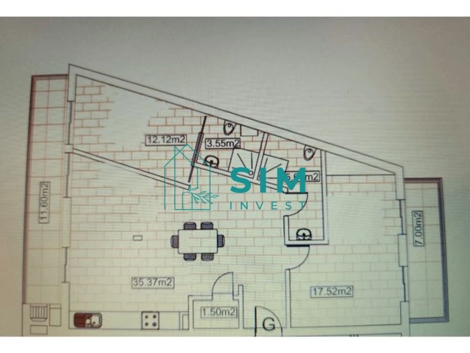 Apartamento T2 para Venda em Loule (São Sebastião) Foto 23