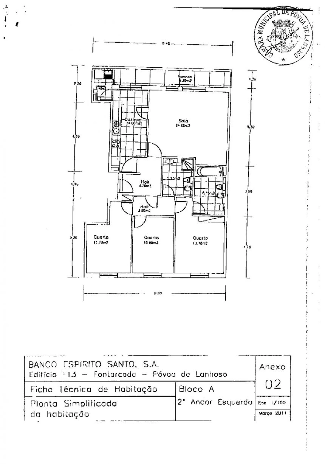 Apartamento T3 para Venda em Fonte Arcada e Oliveira Foto 5
