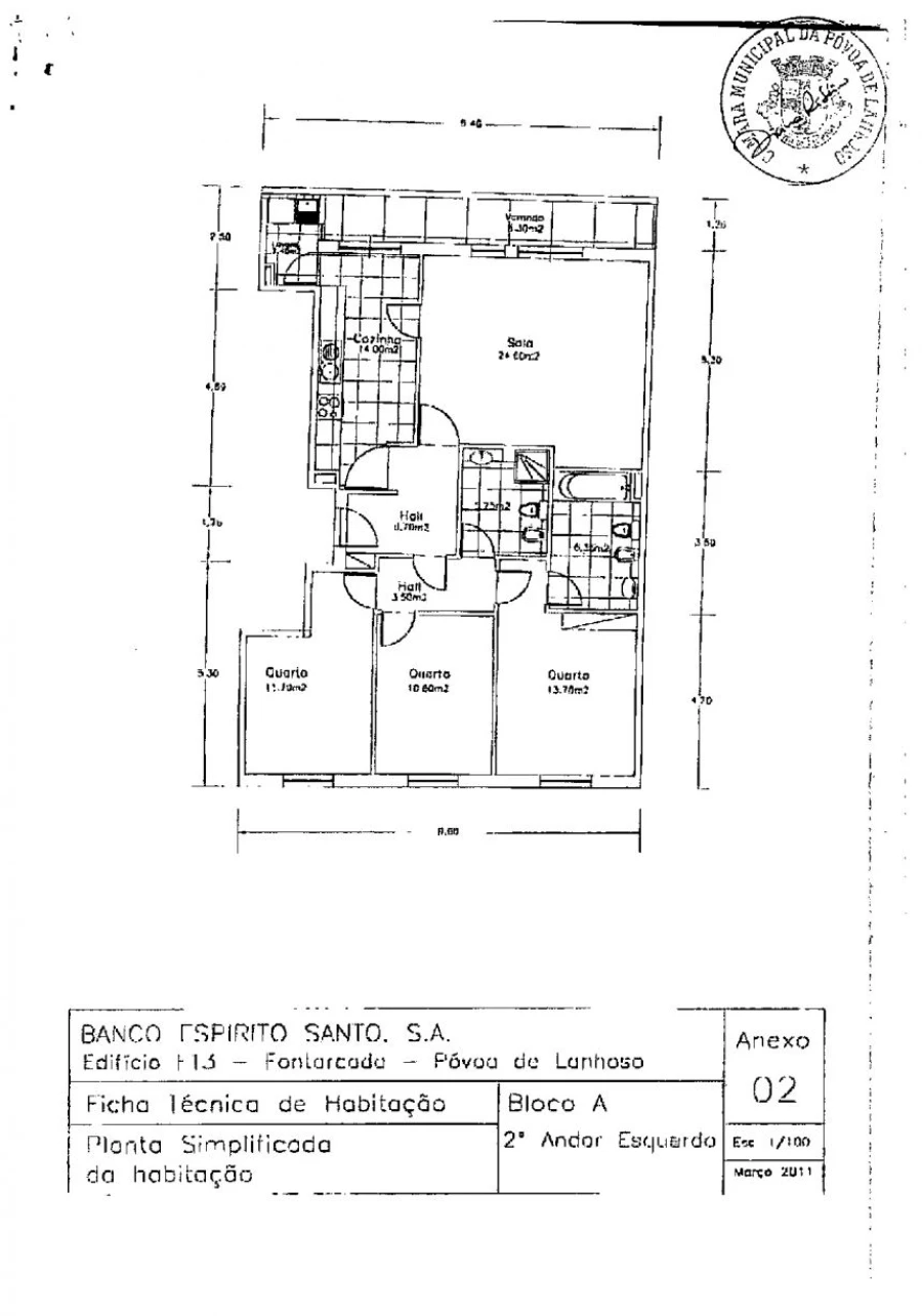 Apartamento T3 para Venda em Fonte Arcada e Oliveira Foto 5