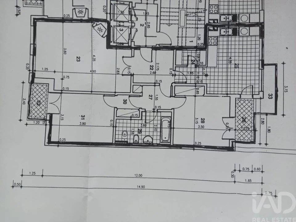 Apartamento T2 para Arrendamento em São Pedro de Tomar Foto 27