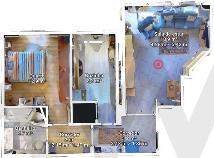 Apartamento T1 para Arrendamento em Alcabideche Foto 25