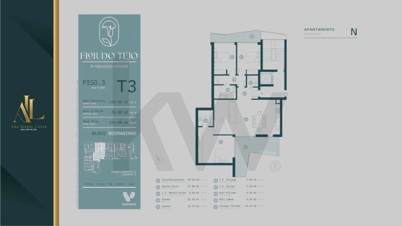 Apartamento T3 para Venda em Romeira e Várzea Foto 31