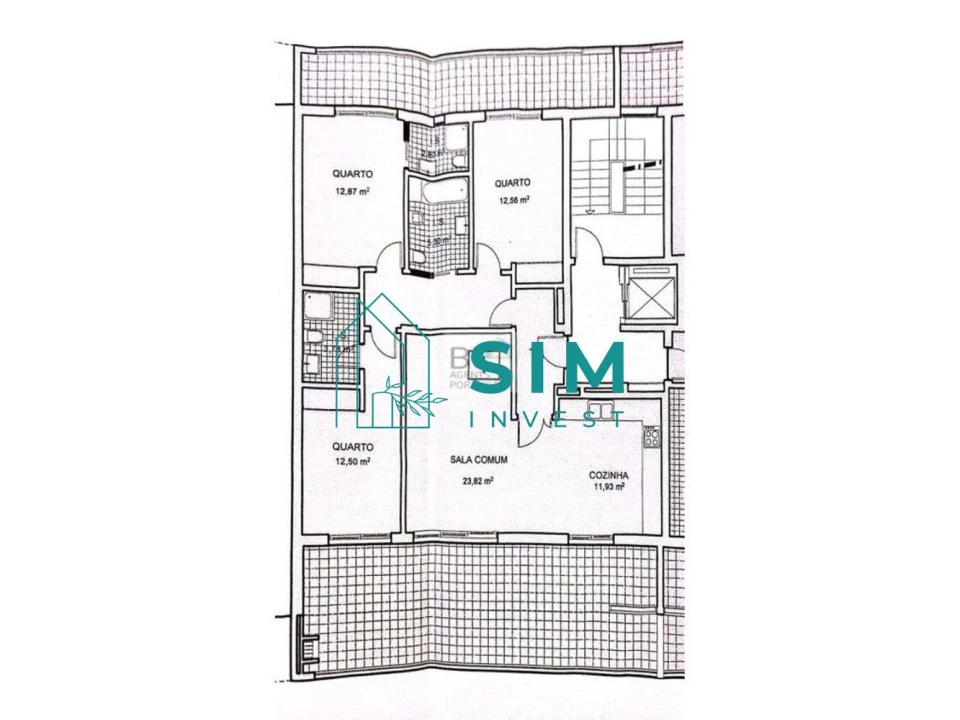 Apartamento T3 para Venda em Montenegro Foto 22