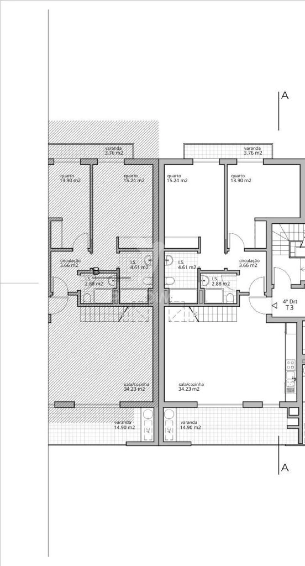 Apartamento T3 para Venda em Montijo e Afonsoeiro Foto 4
