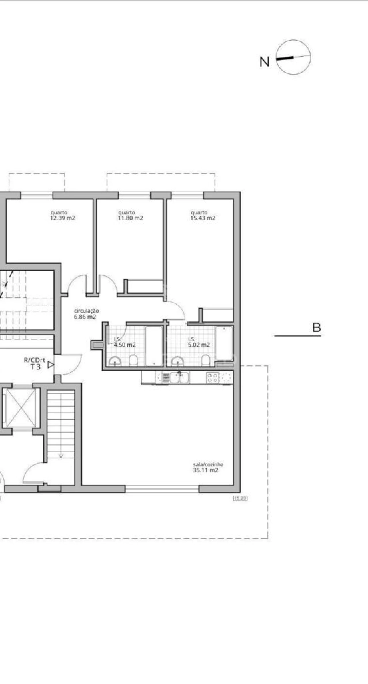 Apartamento T3 para Venda em Montijo e Afonsoeiro Foto 4