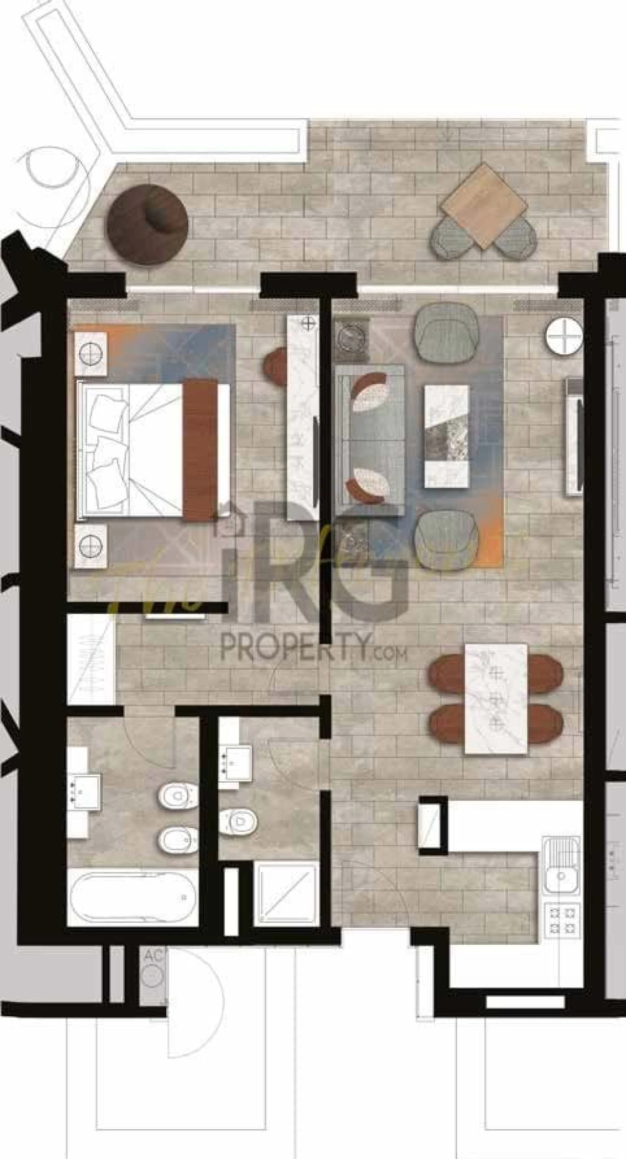 Apartamento T2 para Venda em Almancil Foto 19