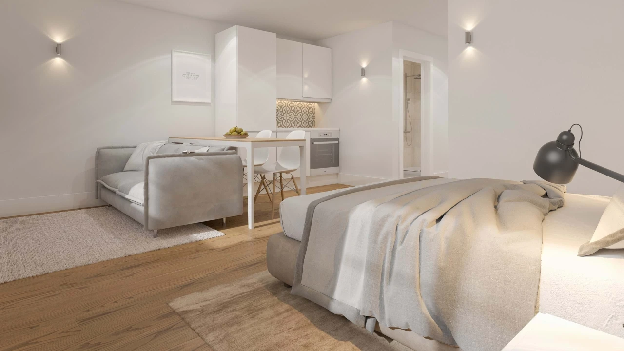 Apartamento T1 para Venda em Santa Marinha Foto 14