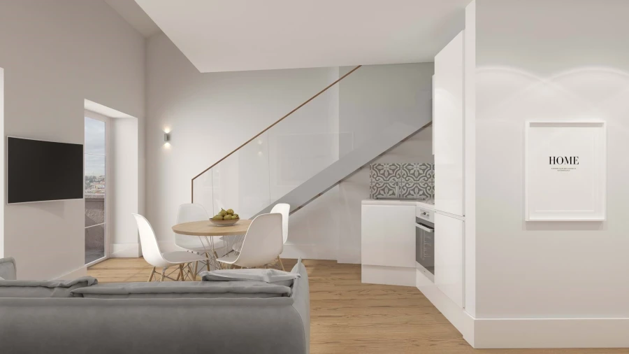 Apartamento T1 para Venda em Santa Marinha Foto 21