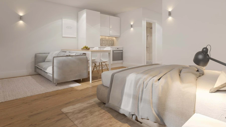 Apartamento T1 para Venda em Santa Marinha Foto 14