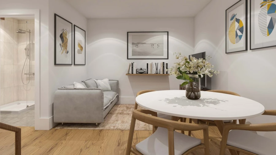 Apartamento T1 para Venda em Santa Marinha Foto 8