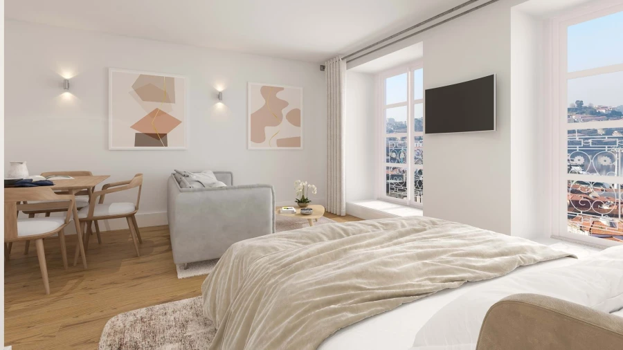 Apartamento T1 para Venda em Santa Marinha Foto 10