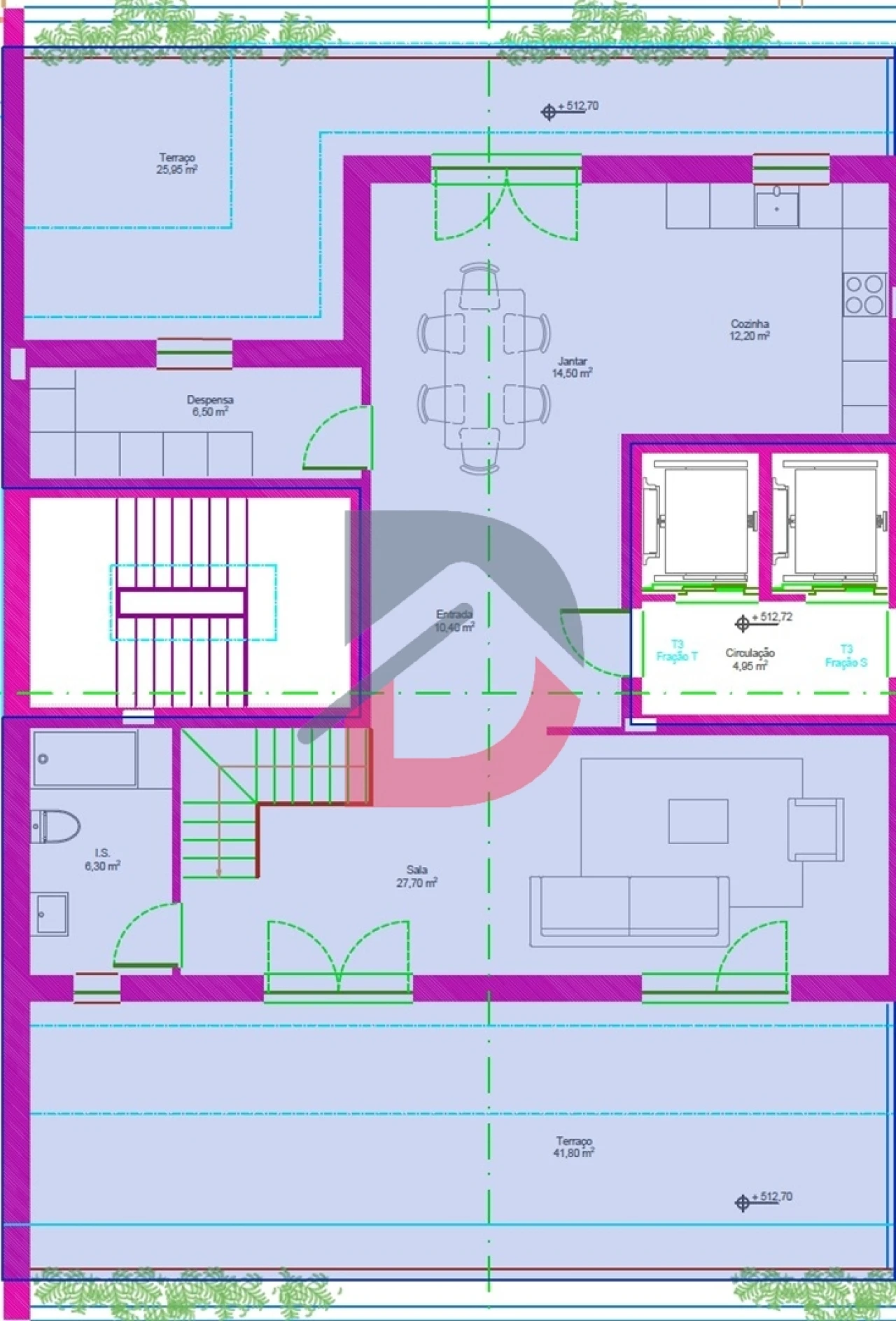 Apartamento T3 para Venda em Covilhã e Canhoso Foto 8