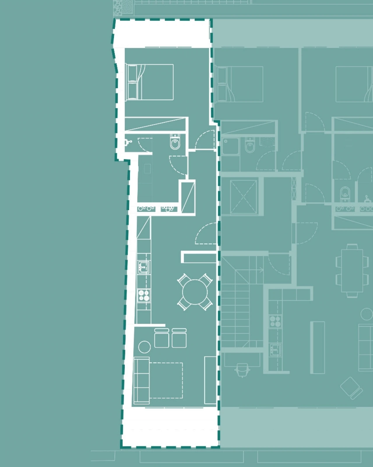 Apartamento T1 para Arrendamento em Braga (São José de São Lázaro e São João do Souto) Foto 20