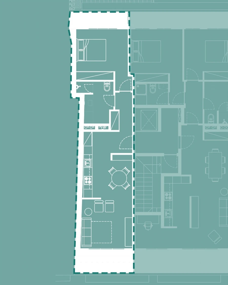 Apartamento T1 para Arrendamento em Braga (São José de São Lázaro e São João do Souto) Foto 20