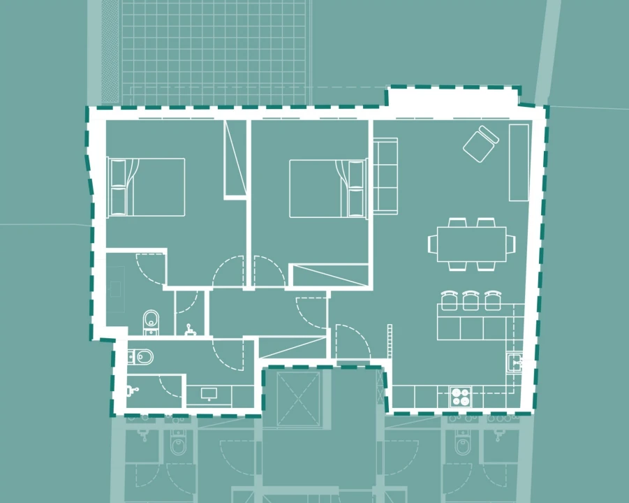 Apartamento T2 para Arrendamento em Braga (São José de São Lázaro e São João do Souto) Foto 27