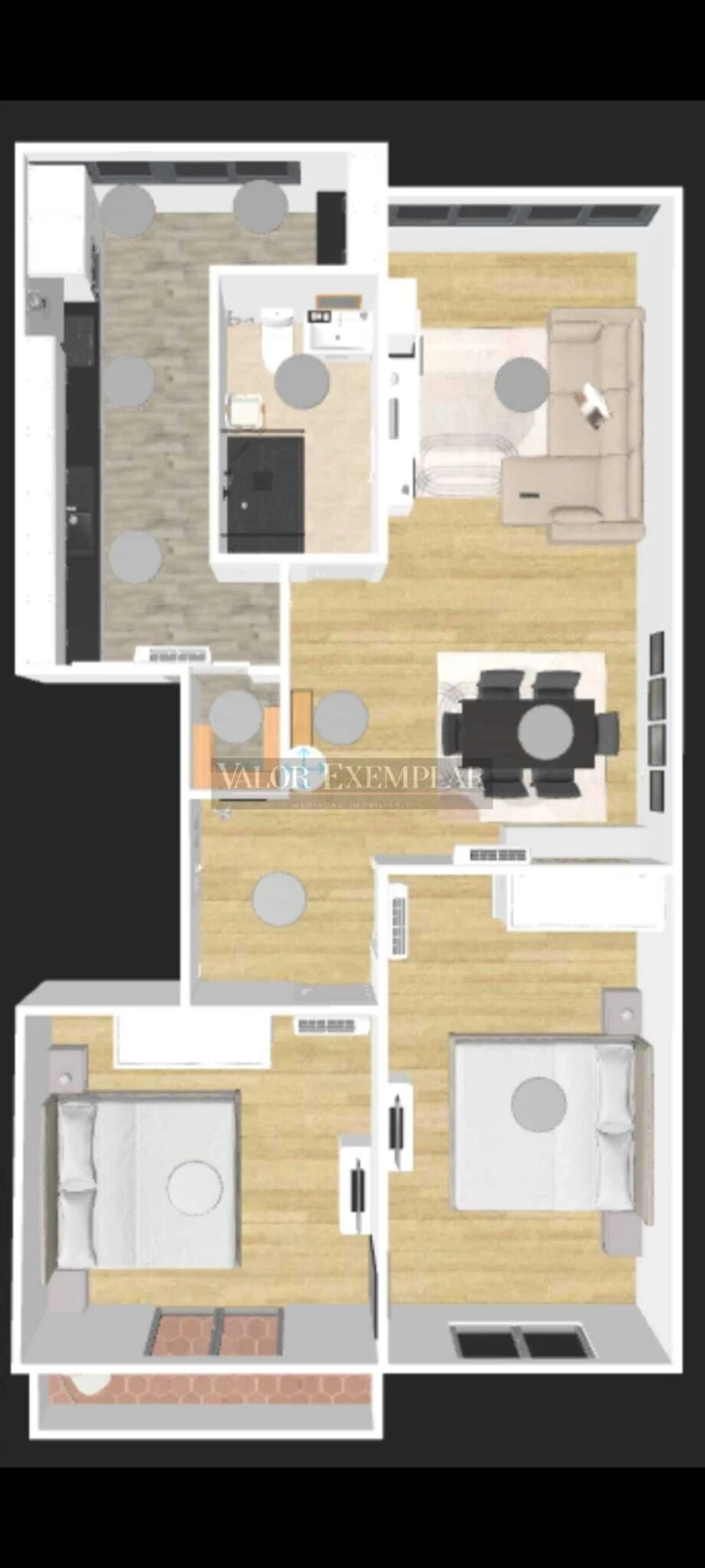 Apartamento T2 para Venda em Alcochete Foto 2