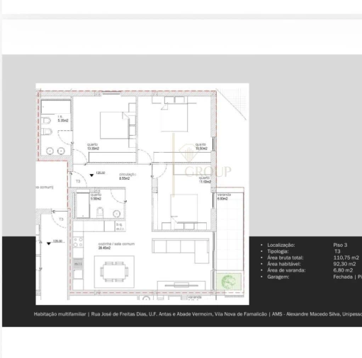 Apartamento T3 para Venda em Antas e Abade de Vermoim Foto 25