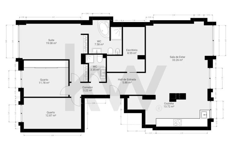Apartamento T3 para Venda em Massamá e Monte Abraão Foto 19
