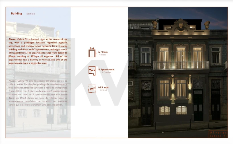 Apartamento T1 para Venda em Cedofeita, Santo Ildefonso, Sé, Miragaia, São Nicolau e Vitória Foto 4