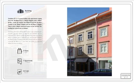 Apartamento para Venda em Cedofeita, Santo Ildefonso, Sé, Miragaia, São Nicolau e Vitória