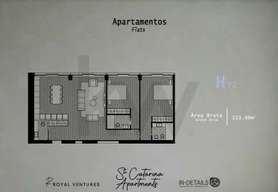 Apartamento T2 para Venda em Cedofeita, Santo Ildefonso, Sé, Miragaia, São Nicolau e Vitória