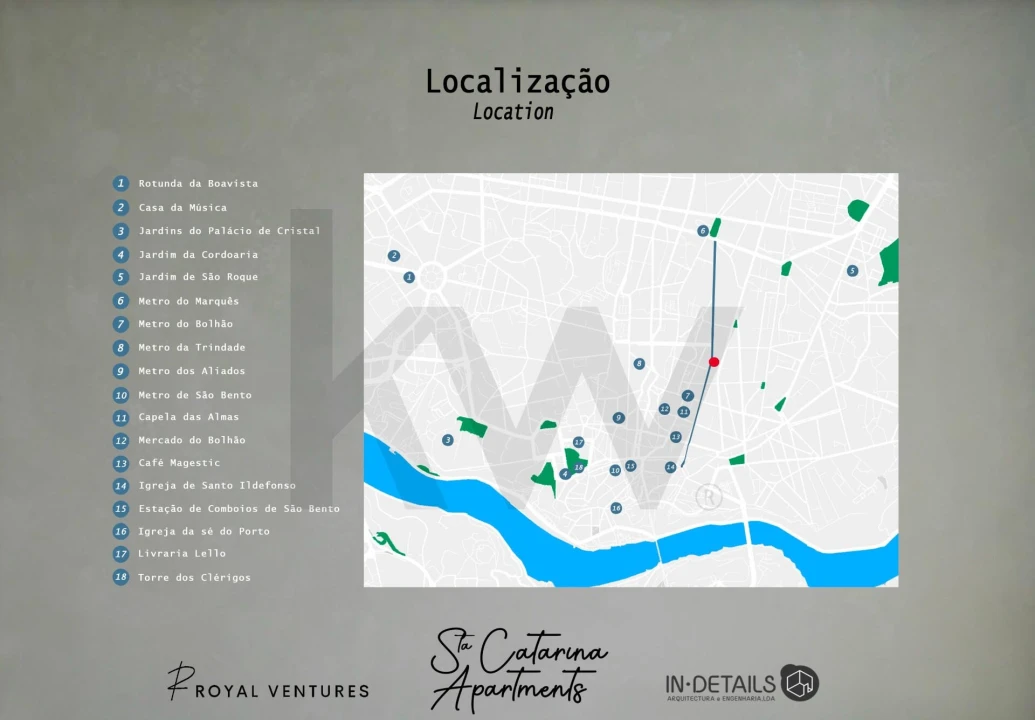 Apartamento T1 para Venda em Cedofeita, Santo Ildefonso, Sé, Miragaia, São Nicolau e Vitória Foto 2