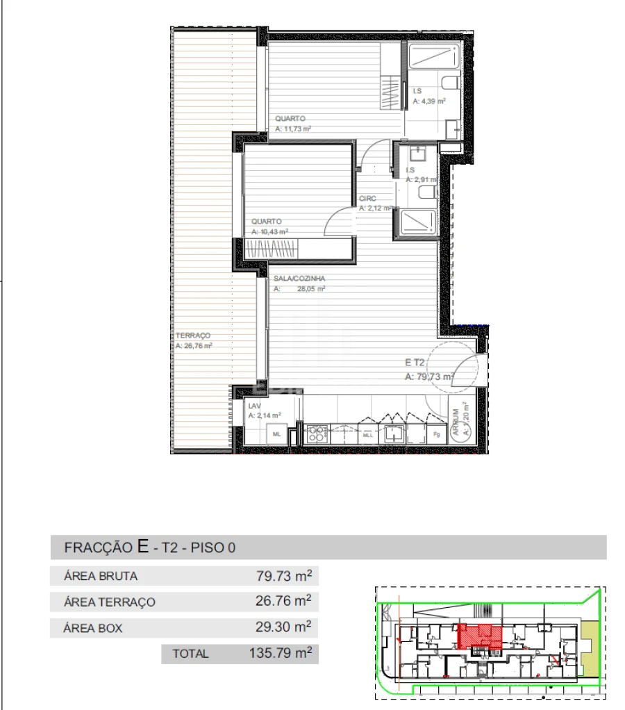 Apartamento T2 para Venda em Grijo Foto 2