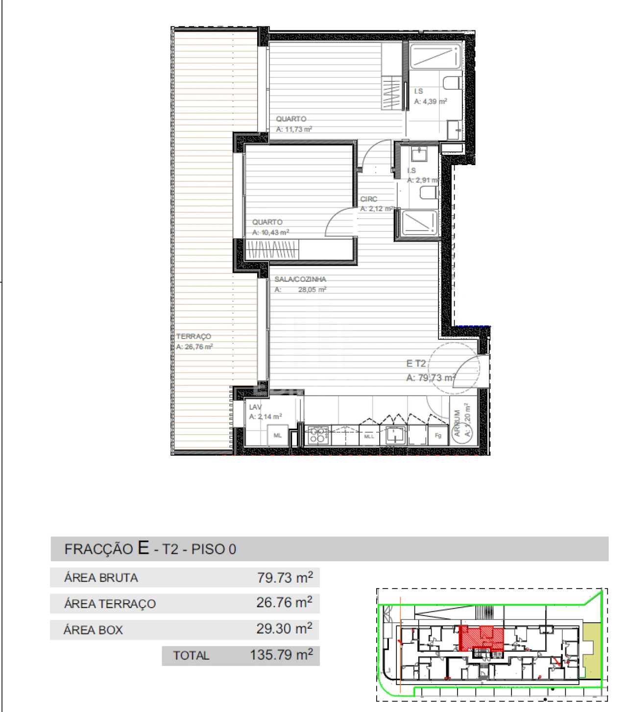 Apartamento T2 para Venda em Grijo Foto 2